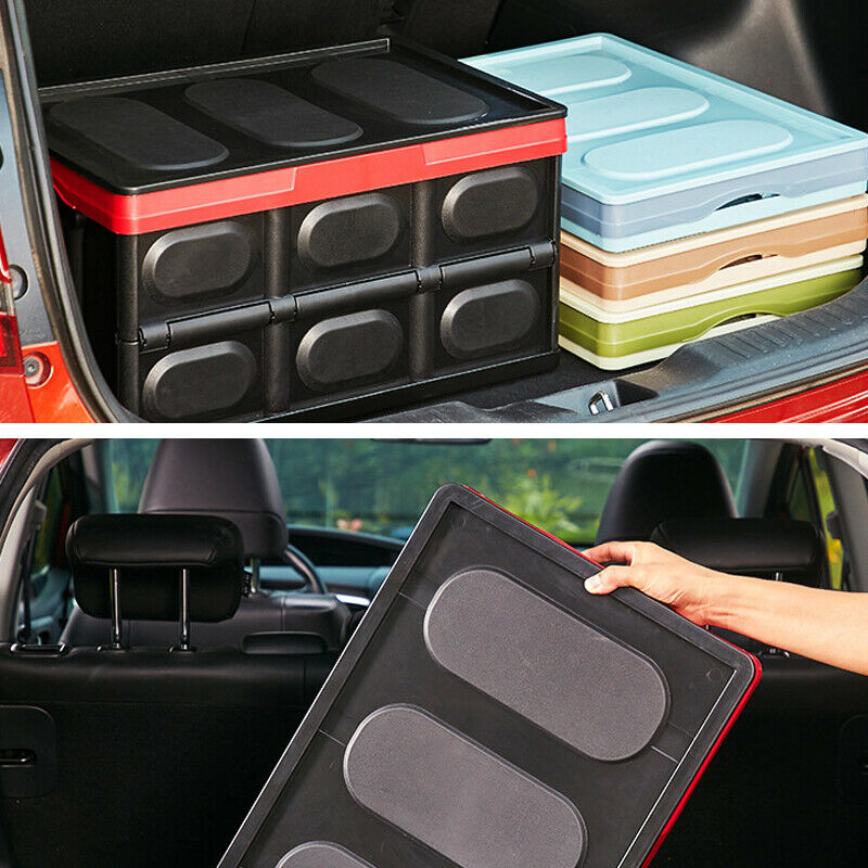 30L Multifunction Car Trunk Box Auto Move Storage Box Tool Pack Oversized Folded