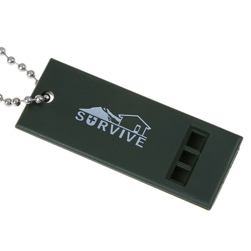1PC Outdoor Survival Whistle First Aid Kits Outdoor Emergency Signal Rescue DD