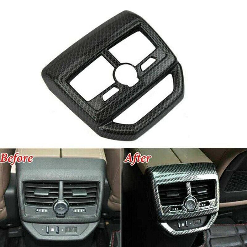 Car Air Conditioning Cover Trim, for Peugeot 3008 5008 GT Rear Behind ArmresQ2C1