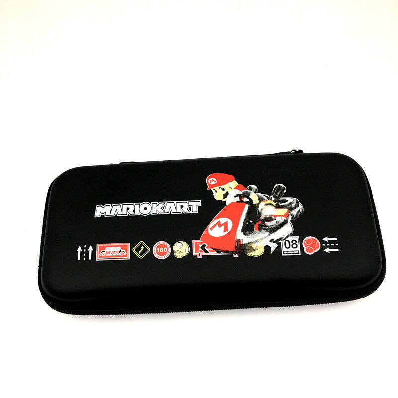 For Nintendo Switch NS EVA Hard Travel Storage Case Bag Protector Mario Racing