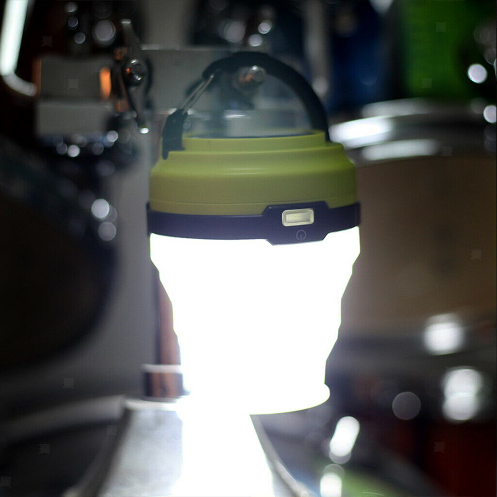 LED Camping Lamp USB Fishing Lantern Solar Home Emergency Lights for Outdoor