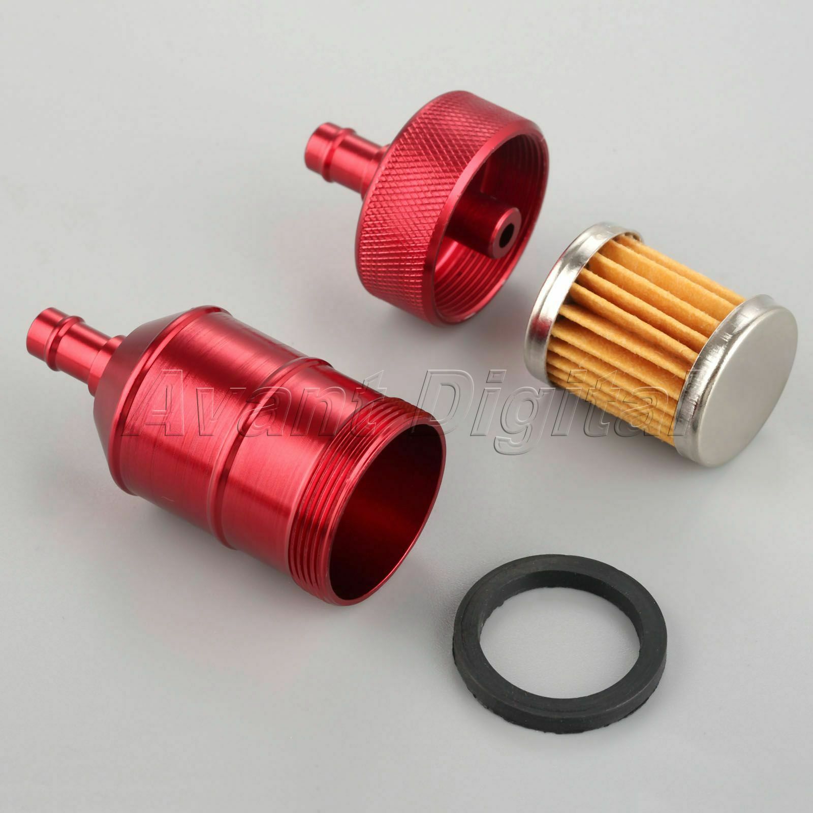 8mm 5/16" Fuel line Universal Motorcycle ATV Fuel Gas Oil Petrol Filter Cleaner