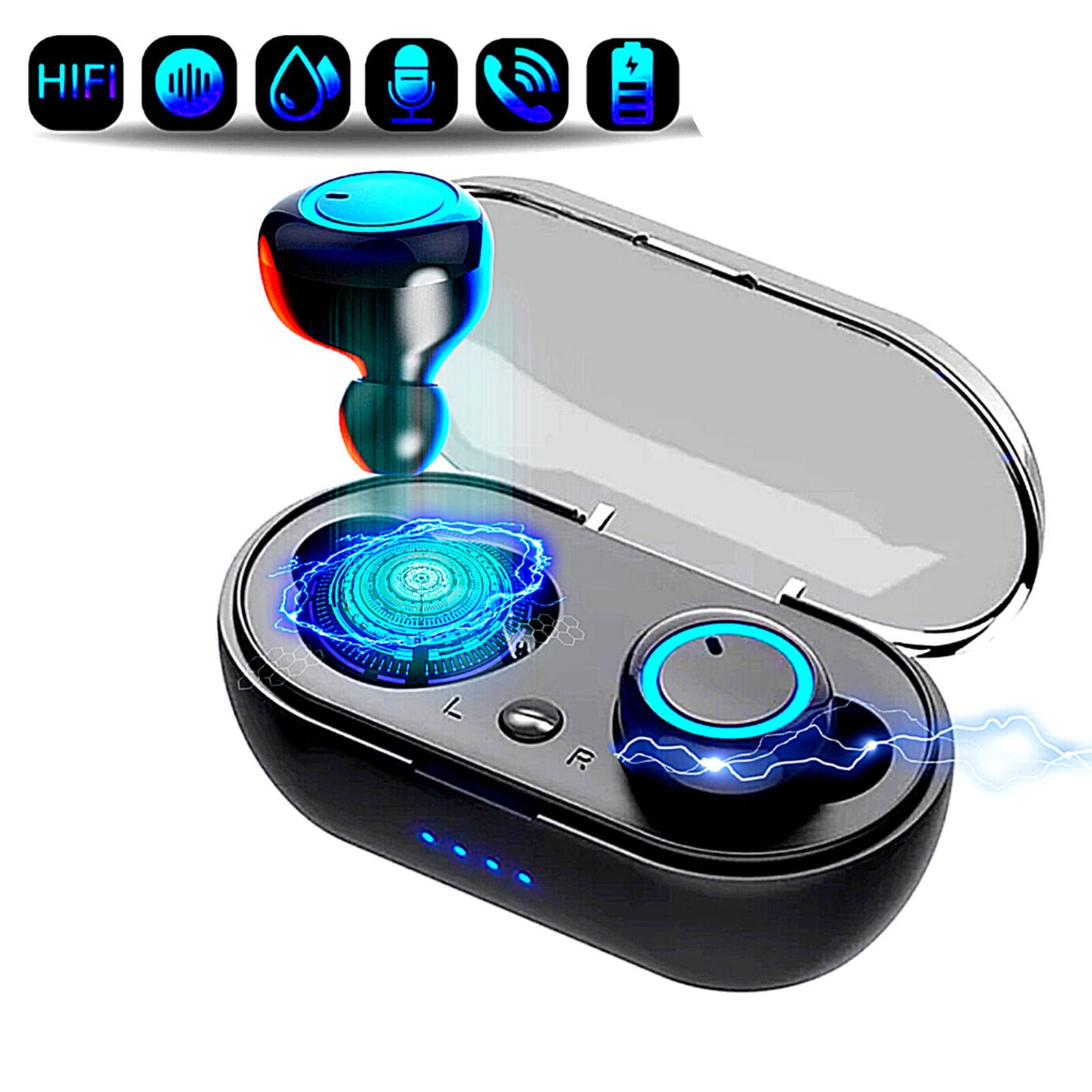Earbuds Wireless Bluetooth Earphone headset In-Ear Headphones With Charging Case