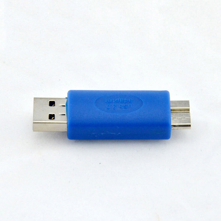 USB High Speed 3.0 Type-A Male to Micro B Male Plug Adapter Gender Changer