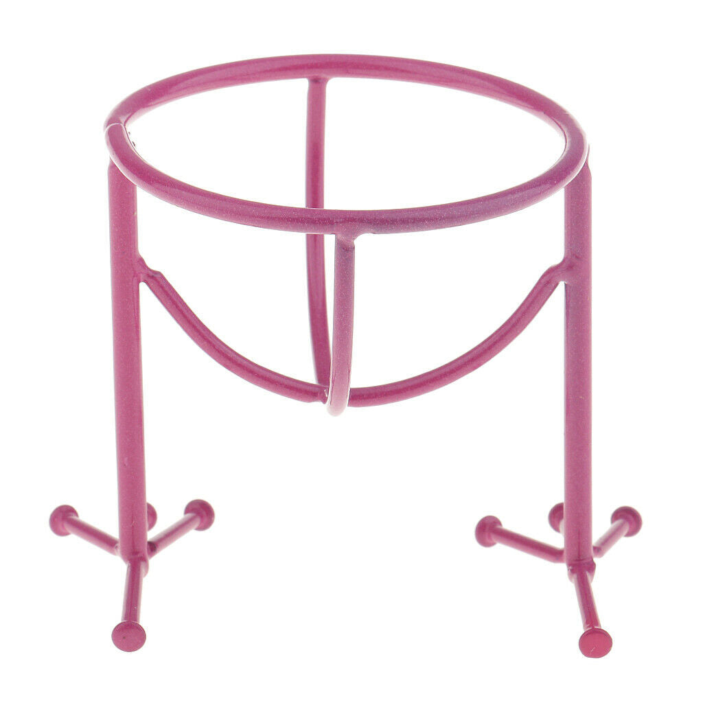 Makeup Puff Stand Holder Sponge Organizer Shelf Chicken Feet Shaped Rose Red