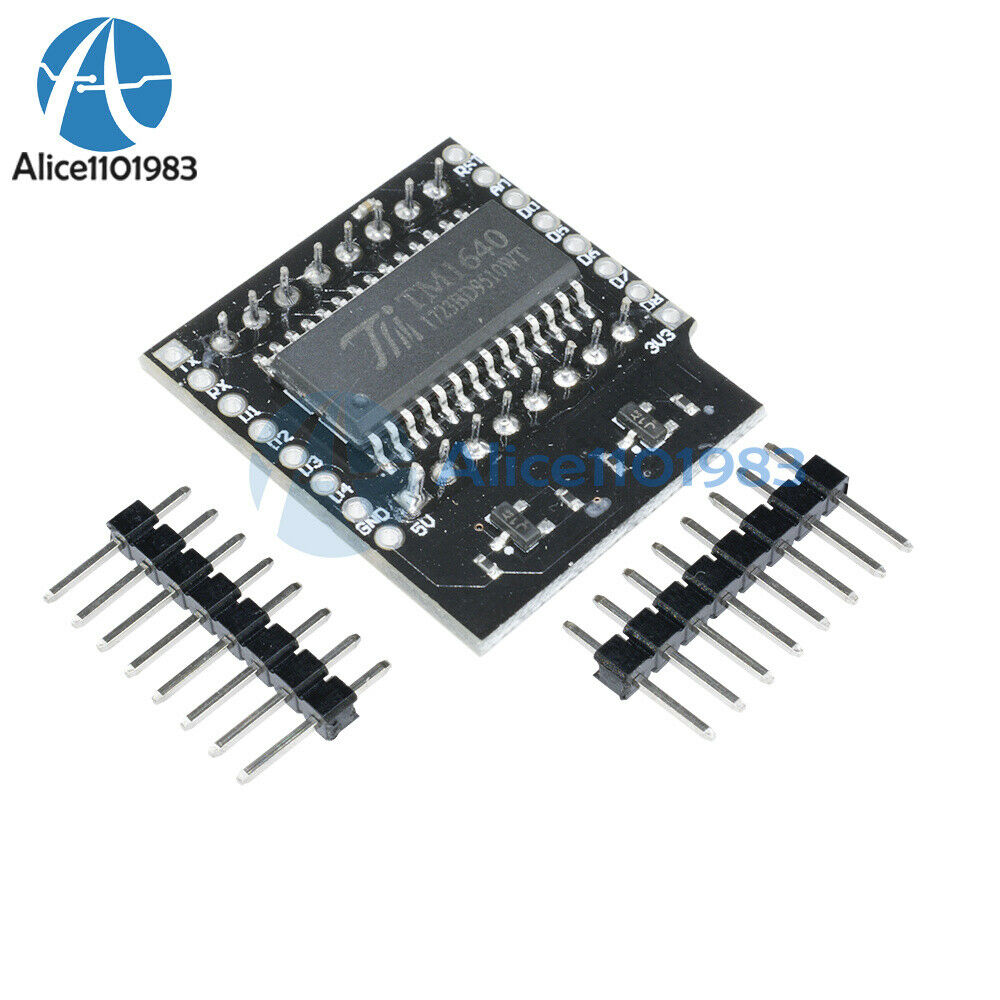 8 Step Adjustable Intensity 8*8 Matrix LED V1.0 Shield for WEMOS D1 mini Module