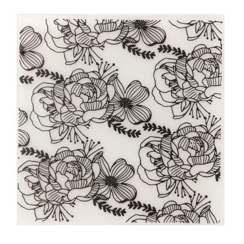 Uneven Embossing Folder DIY Scrapbooking Paper Craft Photo Album Making Supplies