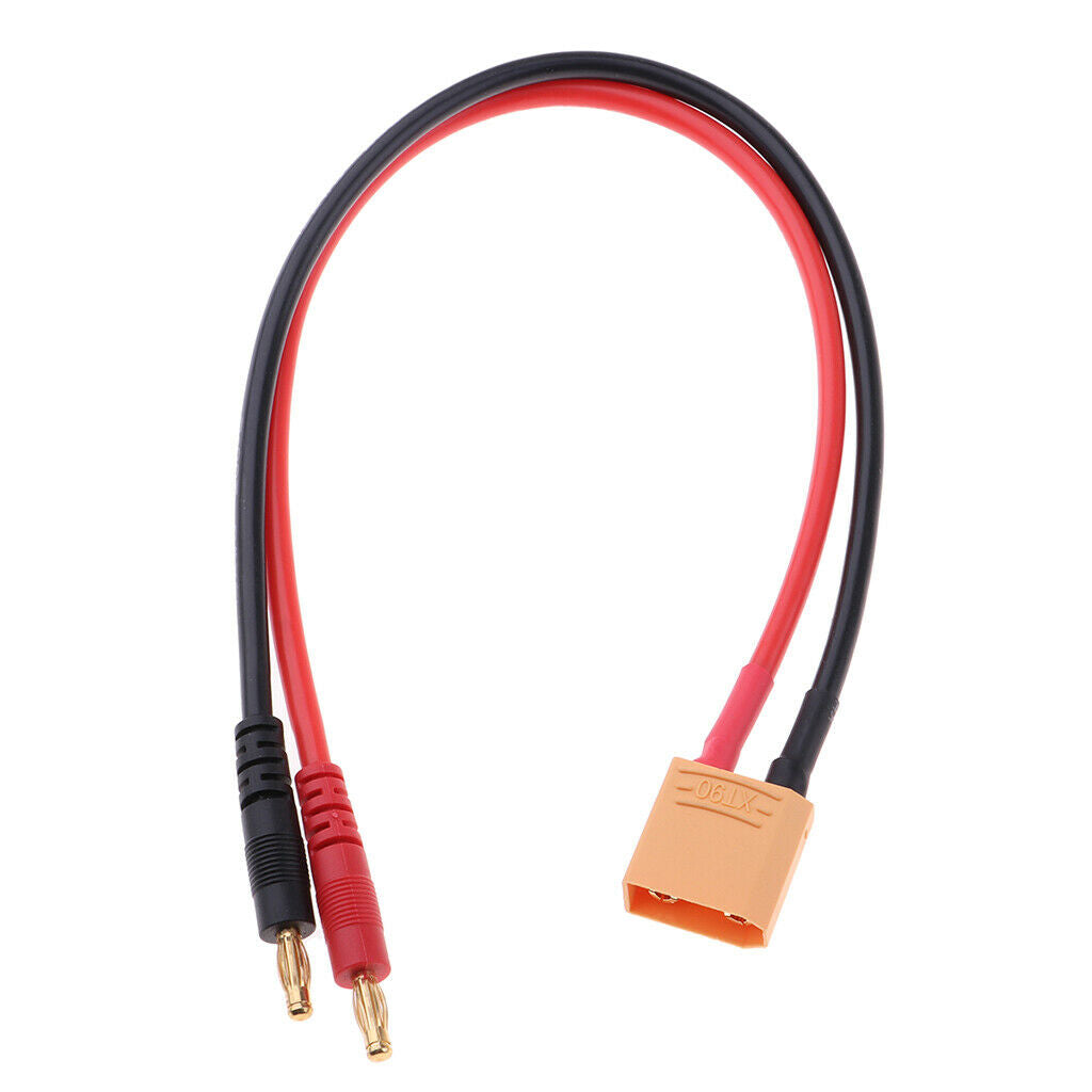 XT90 Connector Plug To 4mm Banana Plug Charging Cable Adapter Cable