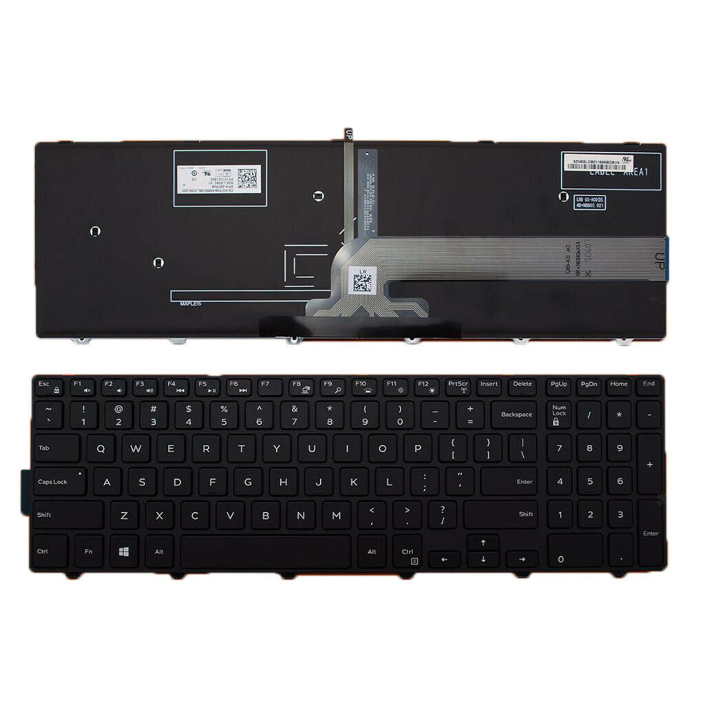 Laptop Replacement Keyboard Small Enter Key for Dell Inspiron 15-5000 Series