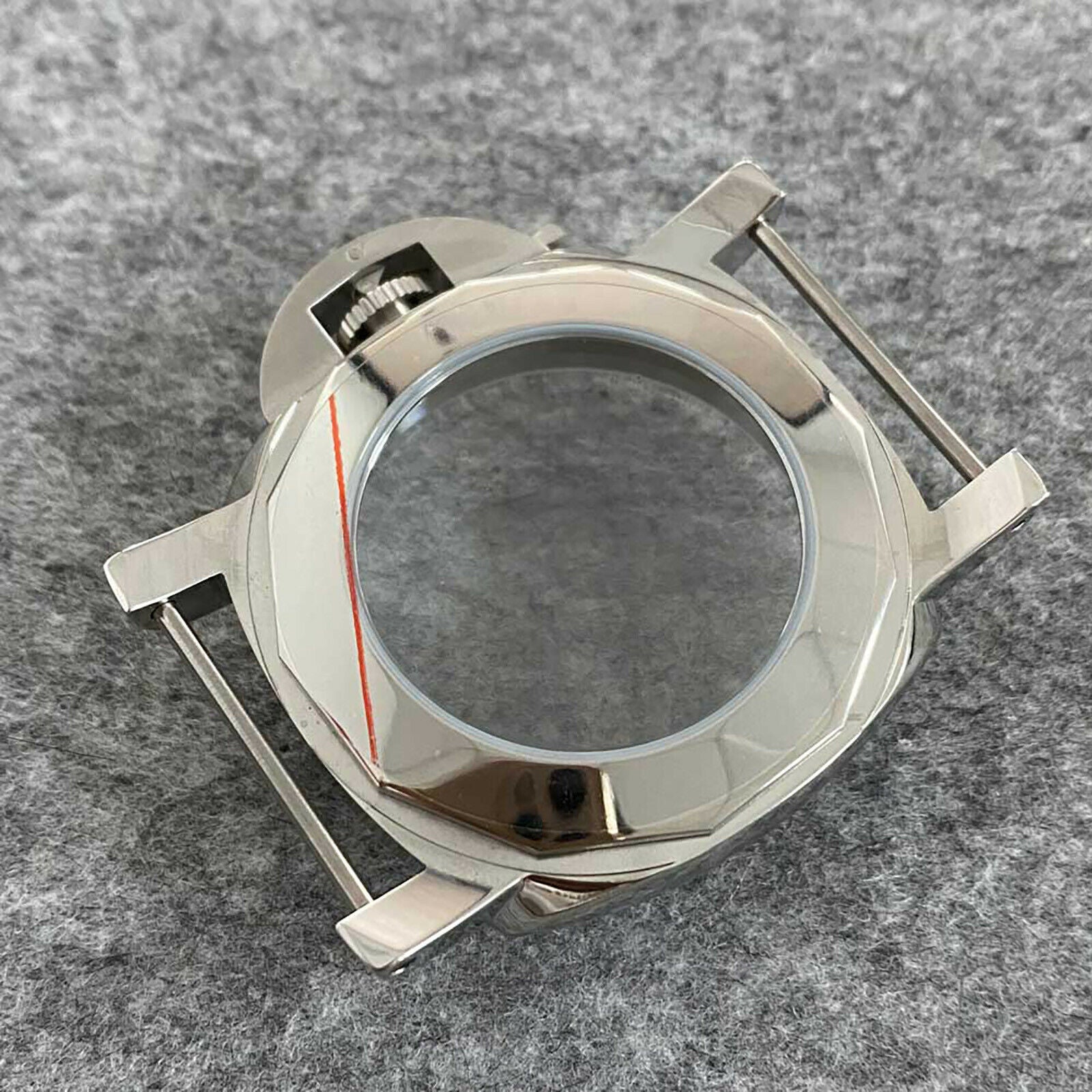 44mm 316 Stainless Steel Watch Case for ETA6497 ST3600 ST3620 Movement Watch