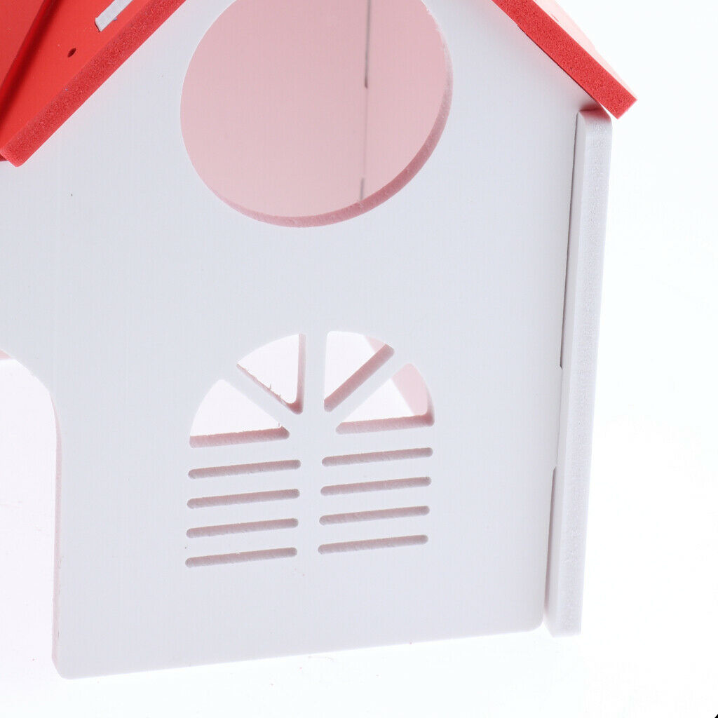 2Pieces Hamster Villa House Gerbil Playing Living Hut Dwarf Hamster Gerbil