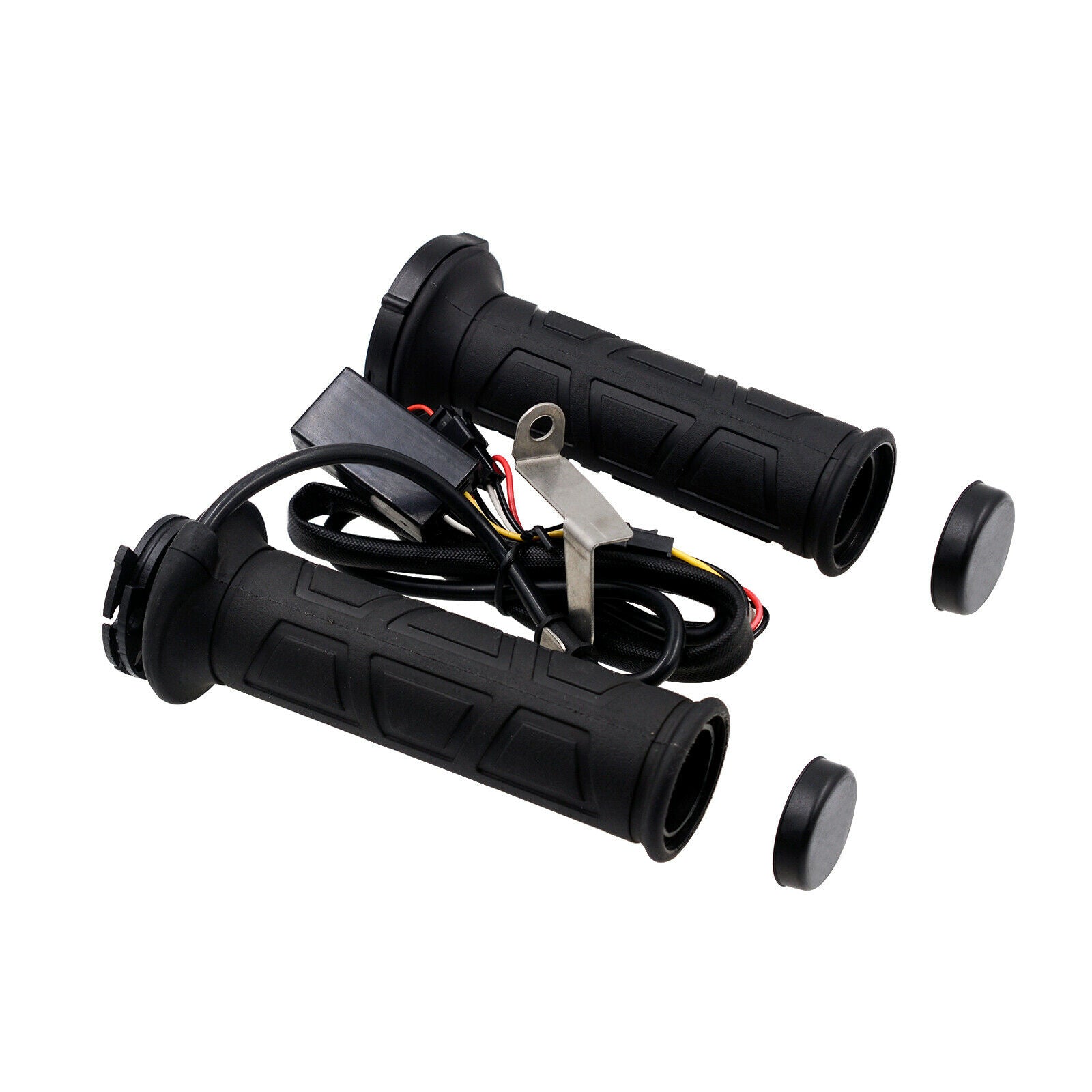 Adjustable Motorcycle Handlebar 22mm Electric Heated Handle Heating Grips Set