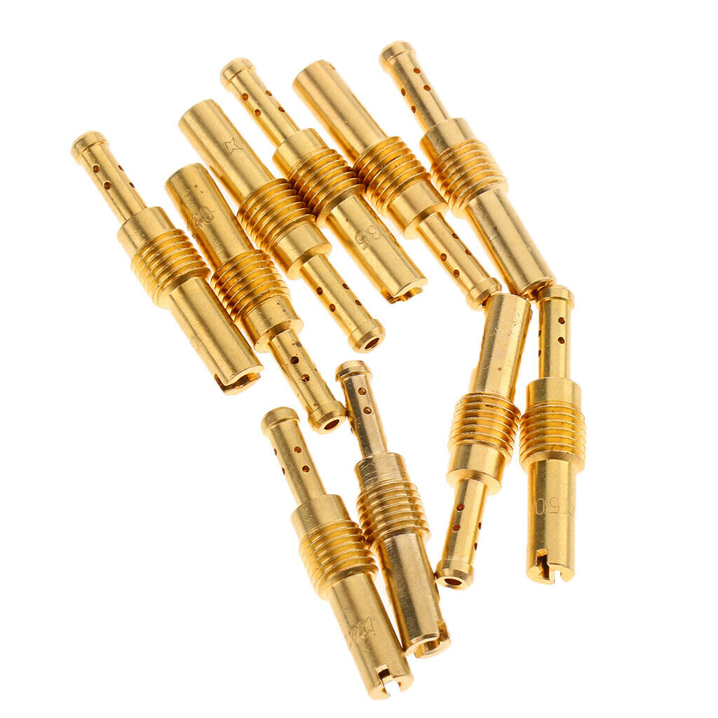 10x Carburetor Slow Pilot jet Needle Set for PWK KOSO   OKO Carb