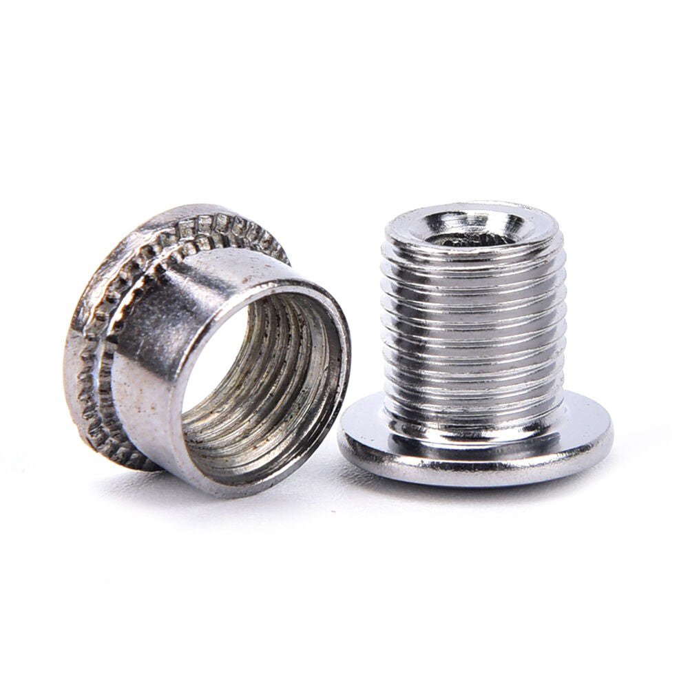 4pcs Crankset Bolts Crank Bolts Crank Screws Nuts for Double Crankset ASJCAUJ Tt