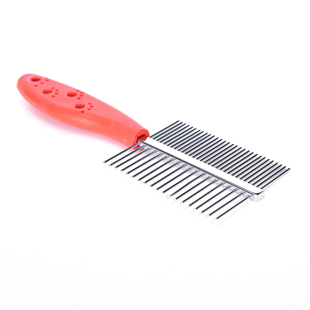 Grooming Pet Hair Grooming Two-sized Dense Comb Tooth Slicker Brush For Dogs  DD