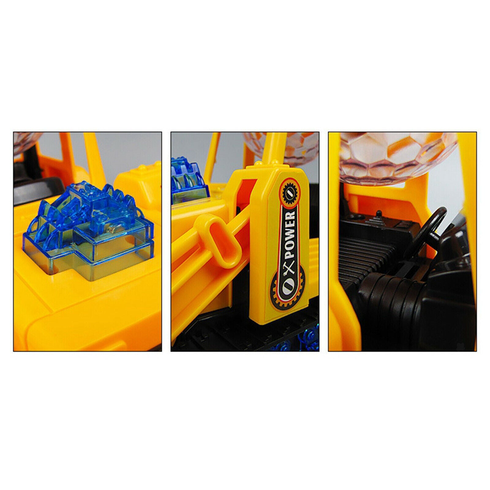 Kids Children Musical Funny LED Electric Construction Vehicle Bulldozer Truck