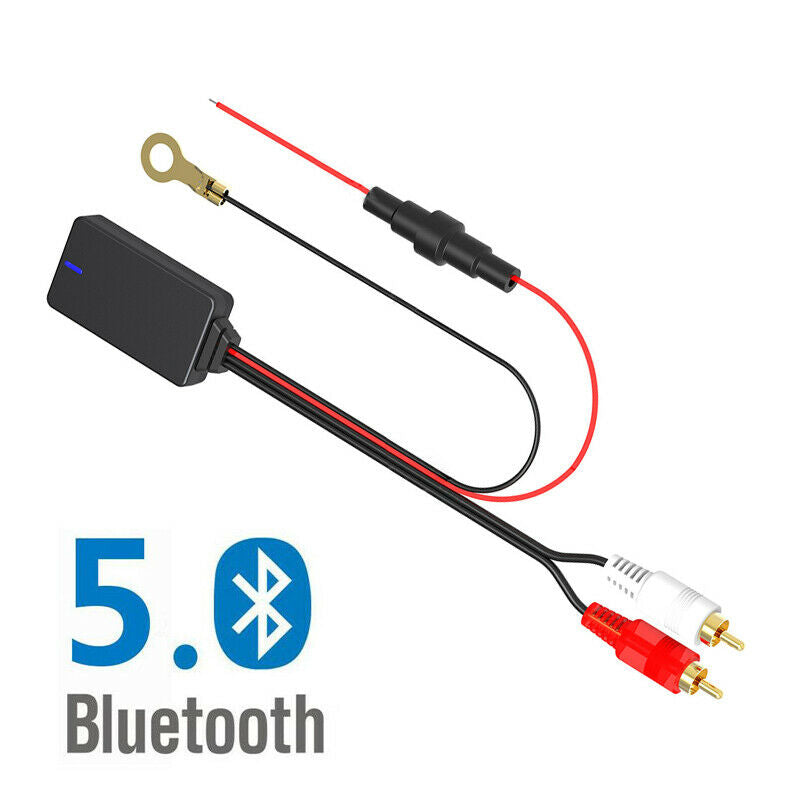 Universal Bluetooth 5.0 Radio Stereo Audio Cable Adapter RCA Connector Music Aux