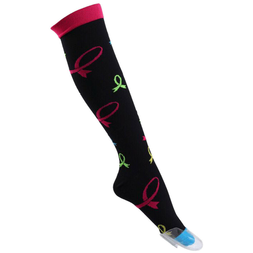 Unisex Compression Socks Long Calf Sleeves Knee-High Sports Stockings S M