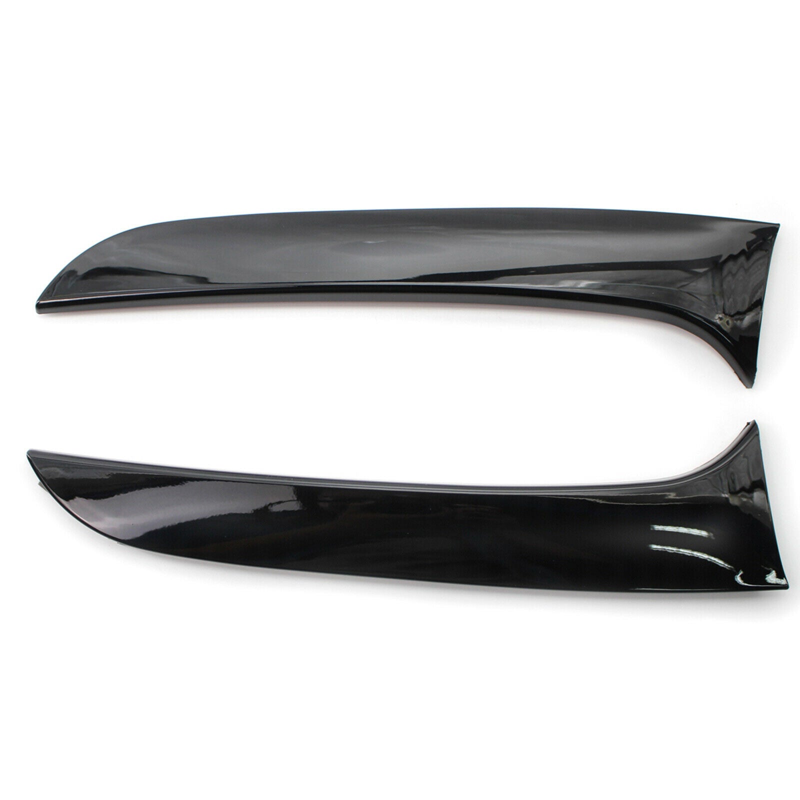 1 Pair Rear Window Side Spoiler Wing Plastic for BMW 1 Series F20 F21 Gloss