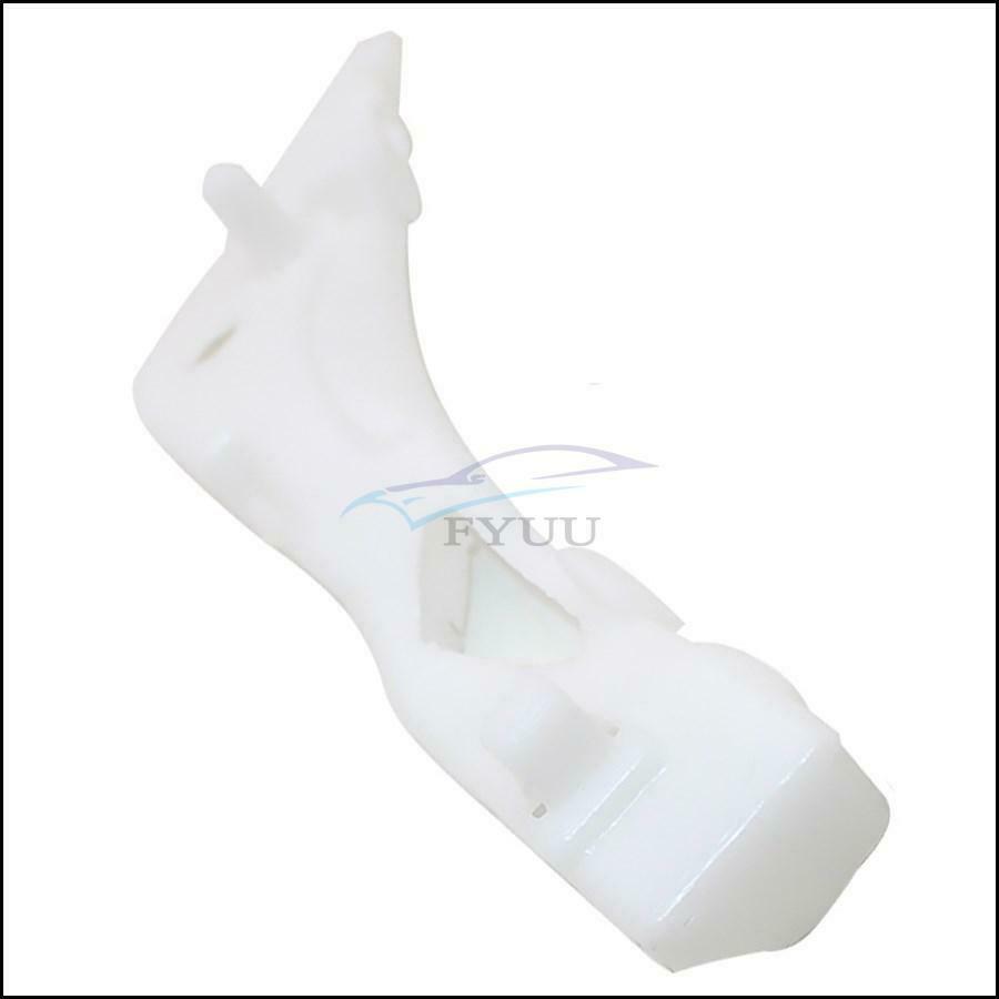 2Piece Plastic White Motorcycle Bumper Bracket Replacement For Mazda 6 2003-2008