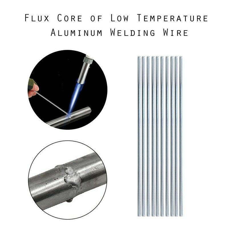Aluminum Welding Rods 0.13 x 19.7 Inch Universal Low Temperature Welding CoredA1