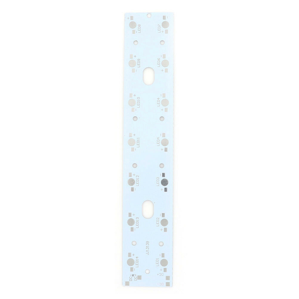 New 257mm x 47mm Aluminium PCB Circuit Board for 1W,3W,5W LED In Serie.l8