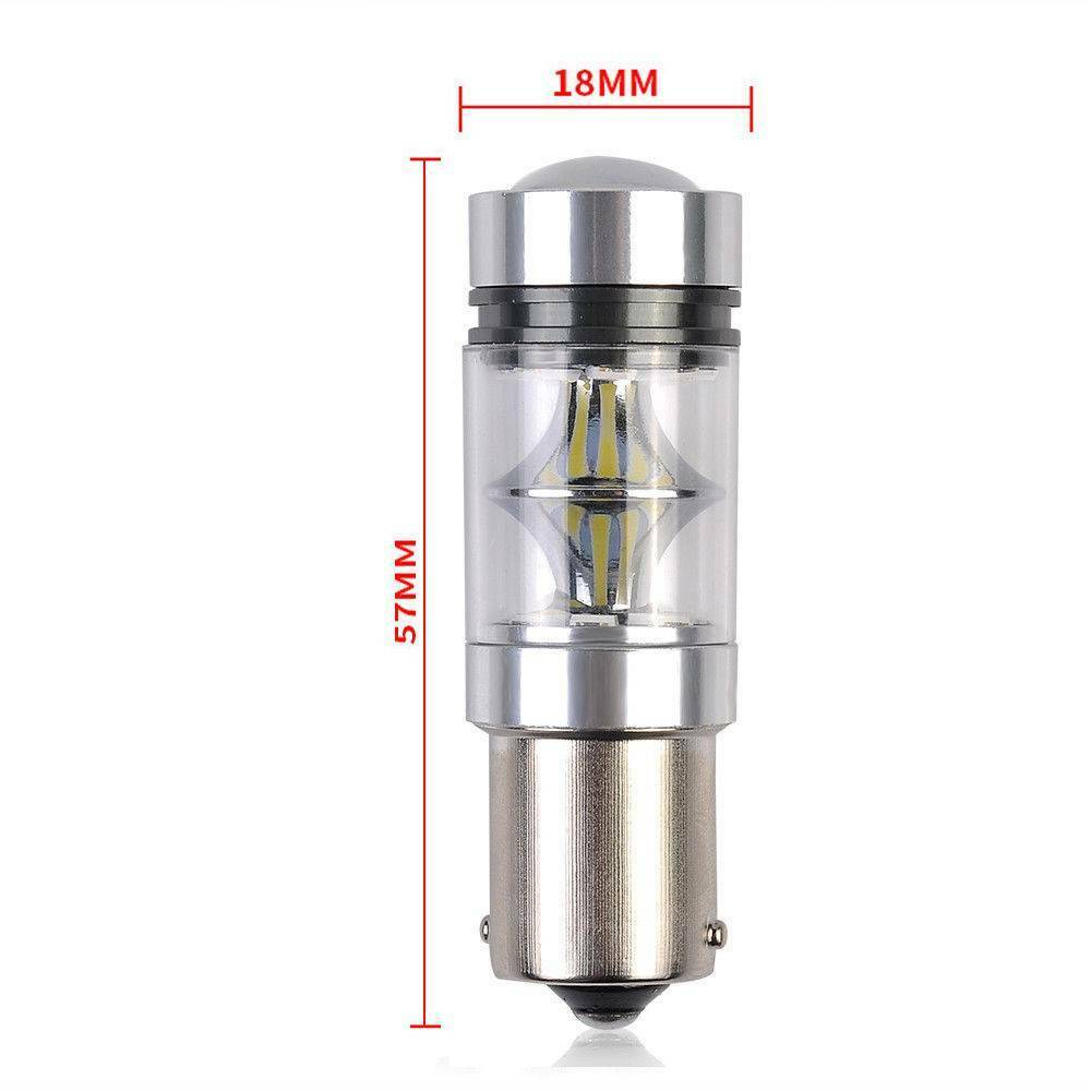 1X 1156/BA15S/P21W 20SMD Canbus LED Bulb Car Backup Reverse Light Lamp 1000LM