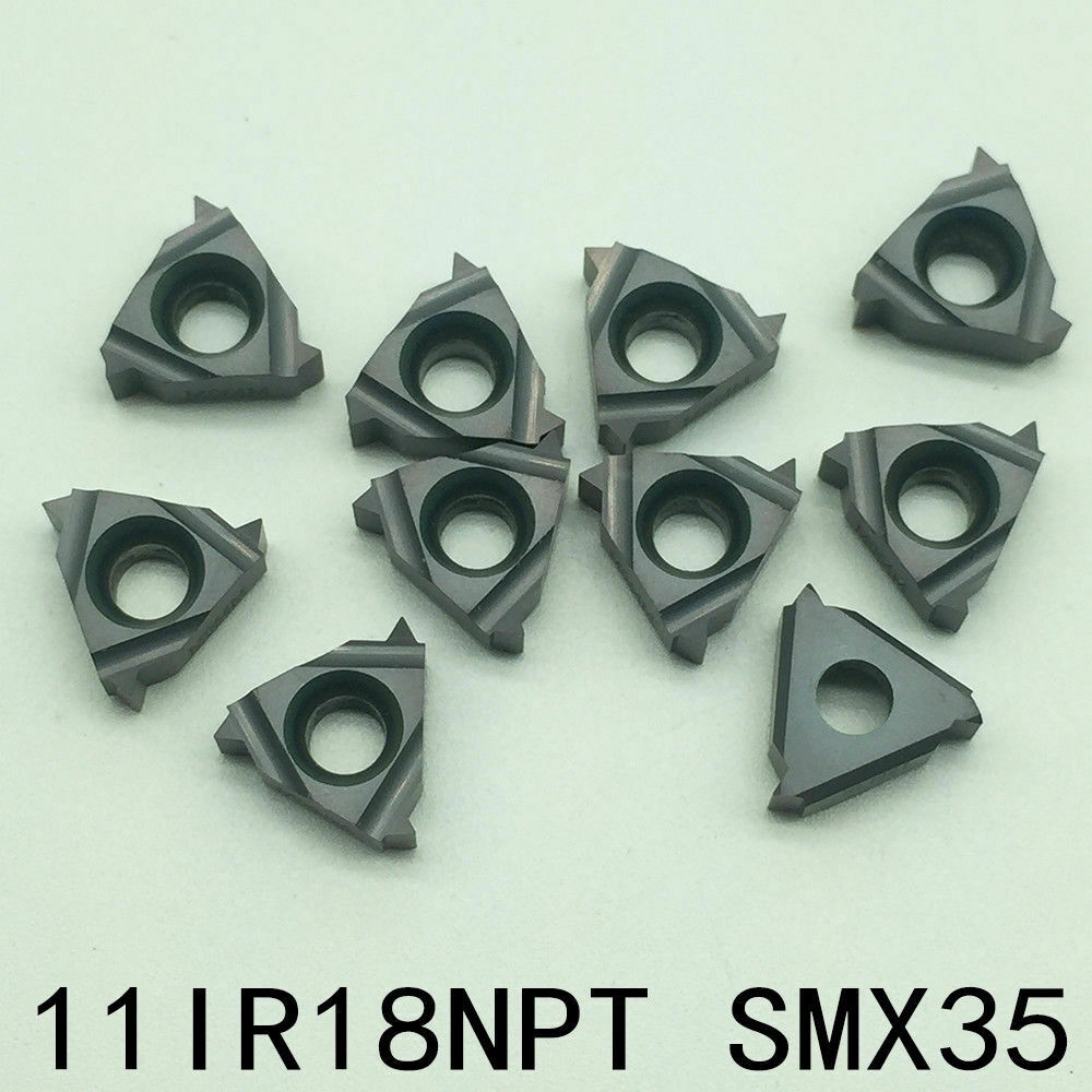 10P 11IR18NPT SMX35 Carbide Insert For Threading Turning Tool Boring BAR CNC