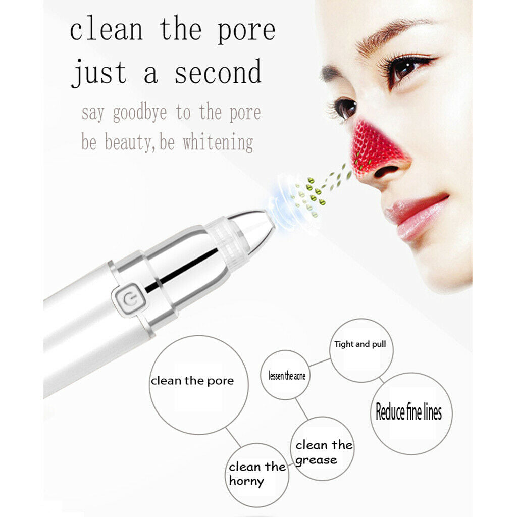 Auto Blackhead Remover Face Pore Acne Vacuum Suction Cleaner Skin Care Machine