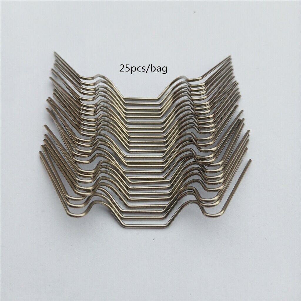 100 Pieces Z/W Type Greenhouse Glazing Clips Glass Pane Replacement Parts