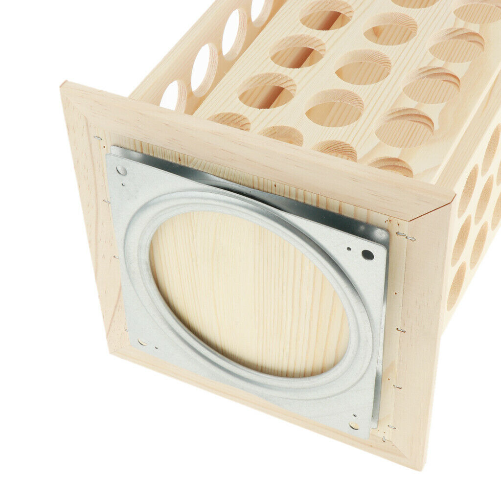 Wooden Essential Oil Carrying Case Display Rack – for Pippette Funnel Makeup