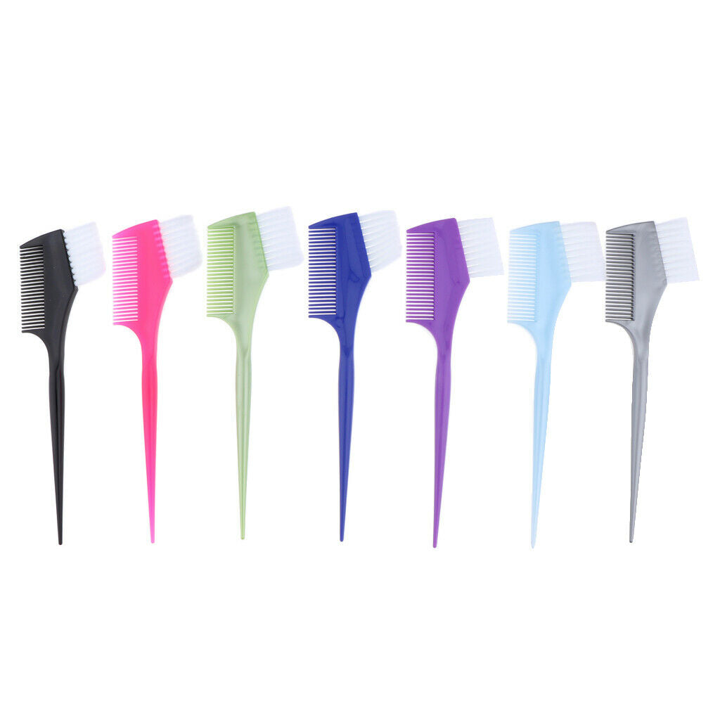 7 Pack Hair Dye Brushes, Hair Dye Color Hightlights Brush Hair Coloring Dyeing
