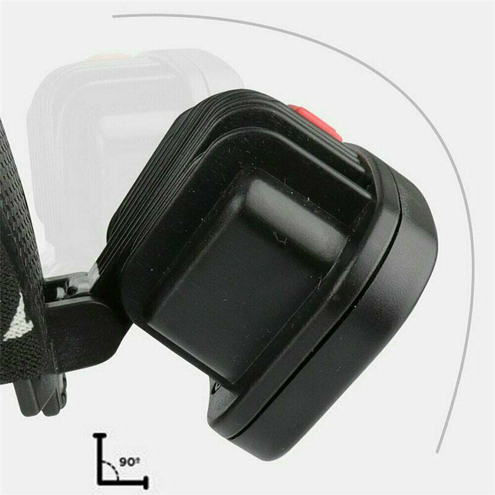 80000LM COB LED Headlamp Headlight Torch USB Rechargeable Flashlight Work-Lights