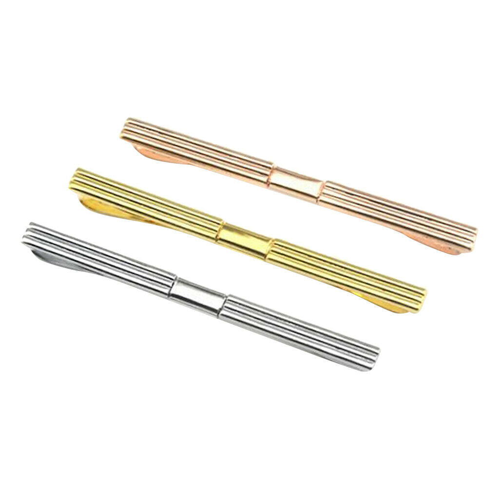 3 pieces tie clip / tie pin for tie in a gift case,