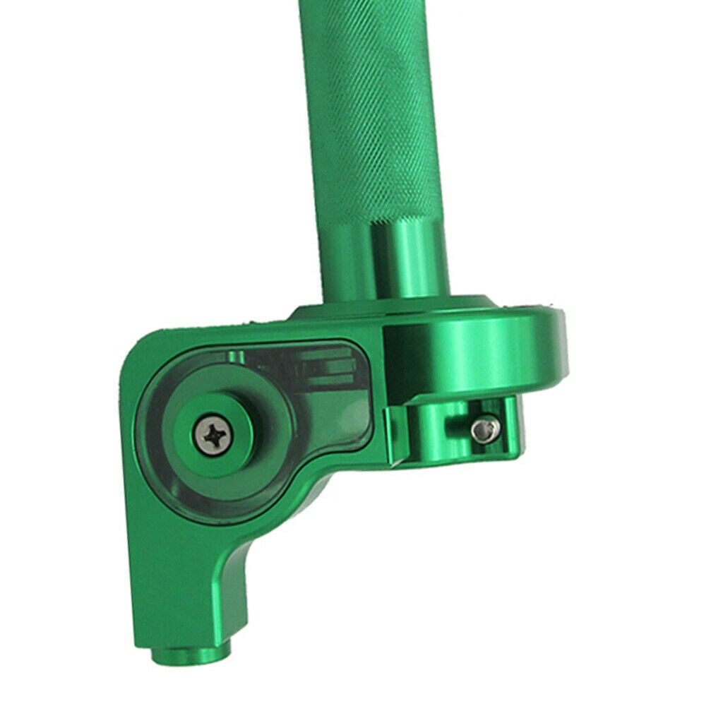 22mm CNC Dirt Pit Bike Scooter Quad Universal Green 7/8" Throttle Twist Grip