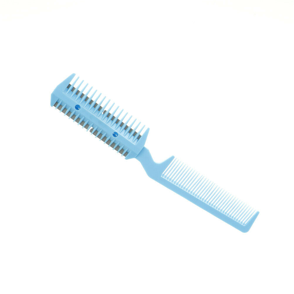 Pet Hair Trimmer Comb 2 Razor Rakes Cutting Grooming Clean Tool for Dog C.l8