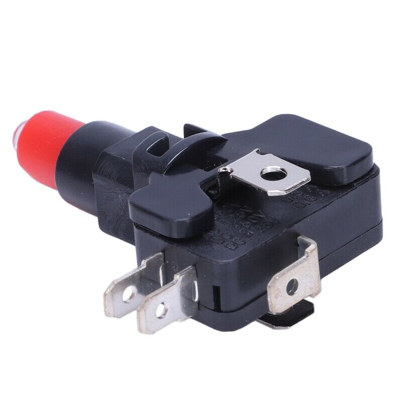 Arcade Game AC 250V 15A 24mm Dia Red Light Push Button + Micro Switch K6F6F6
