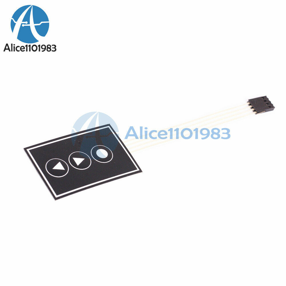 1x3 Matrix Array 3Key 1*3 Keys Membrane Switch Keypad Keyboard 36*55mm