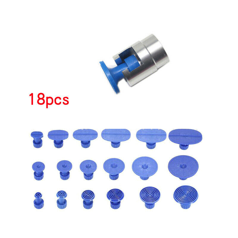 19PCS M12 Car Body Hail Glue Puller Tabs Paintless Removal Dent Repair Tool Set