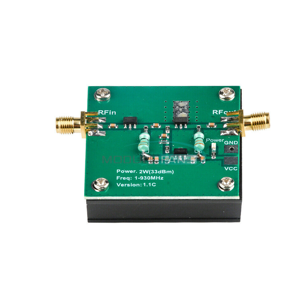1-930MHz 2W RF Broadband Power Amplifier Module for FM Radio HF VHF Transmission