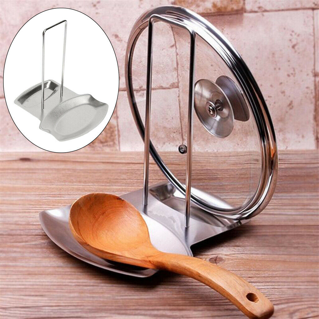 Pan Cover Lid Rack Stove Organizer Home Storage Shelf Gadgets Decoration