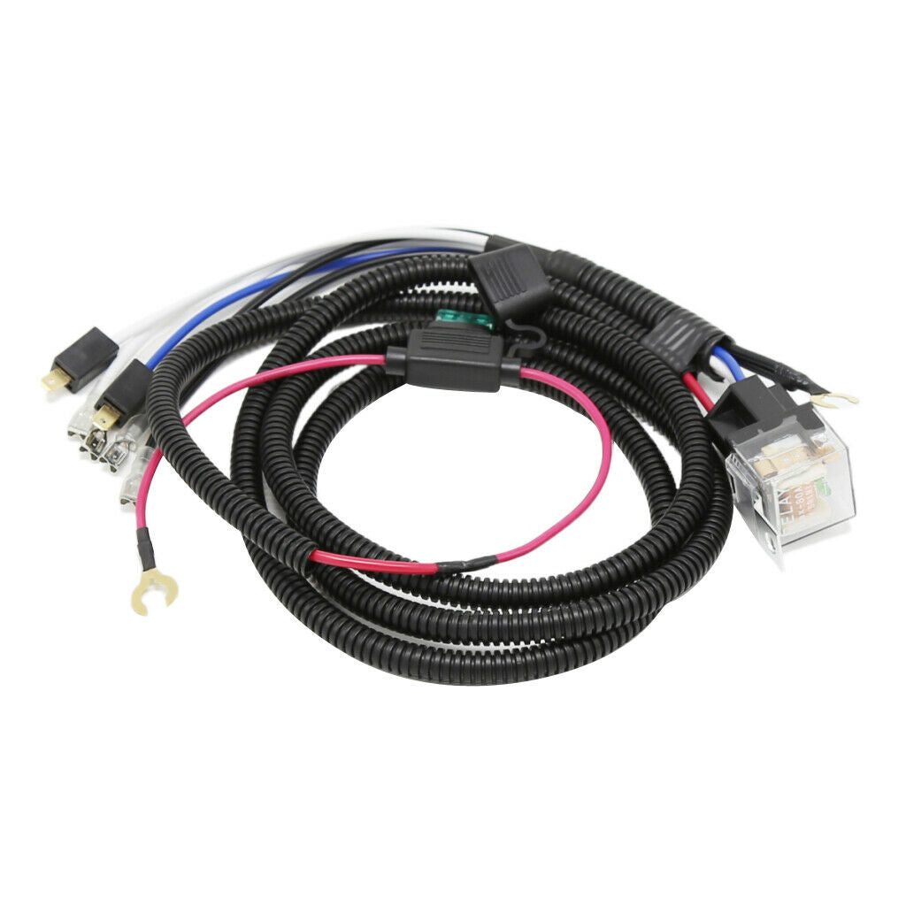 12V 80A Car Truck Dual Tone Electric Horn Wiring Harness Relay