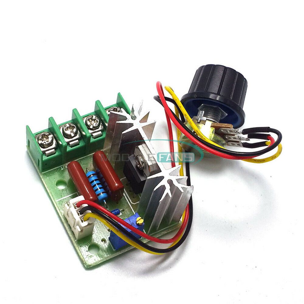 AC 50-220V 2000W High Power Voltage Regulator Switch Motor Speed Controller