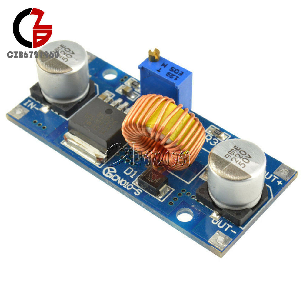 2PCS 5A XL4015 DC-DC Step Down Adjustable Power Supply Module Lithium Charger