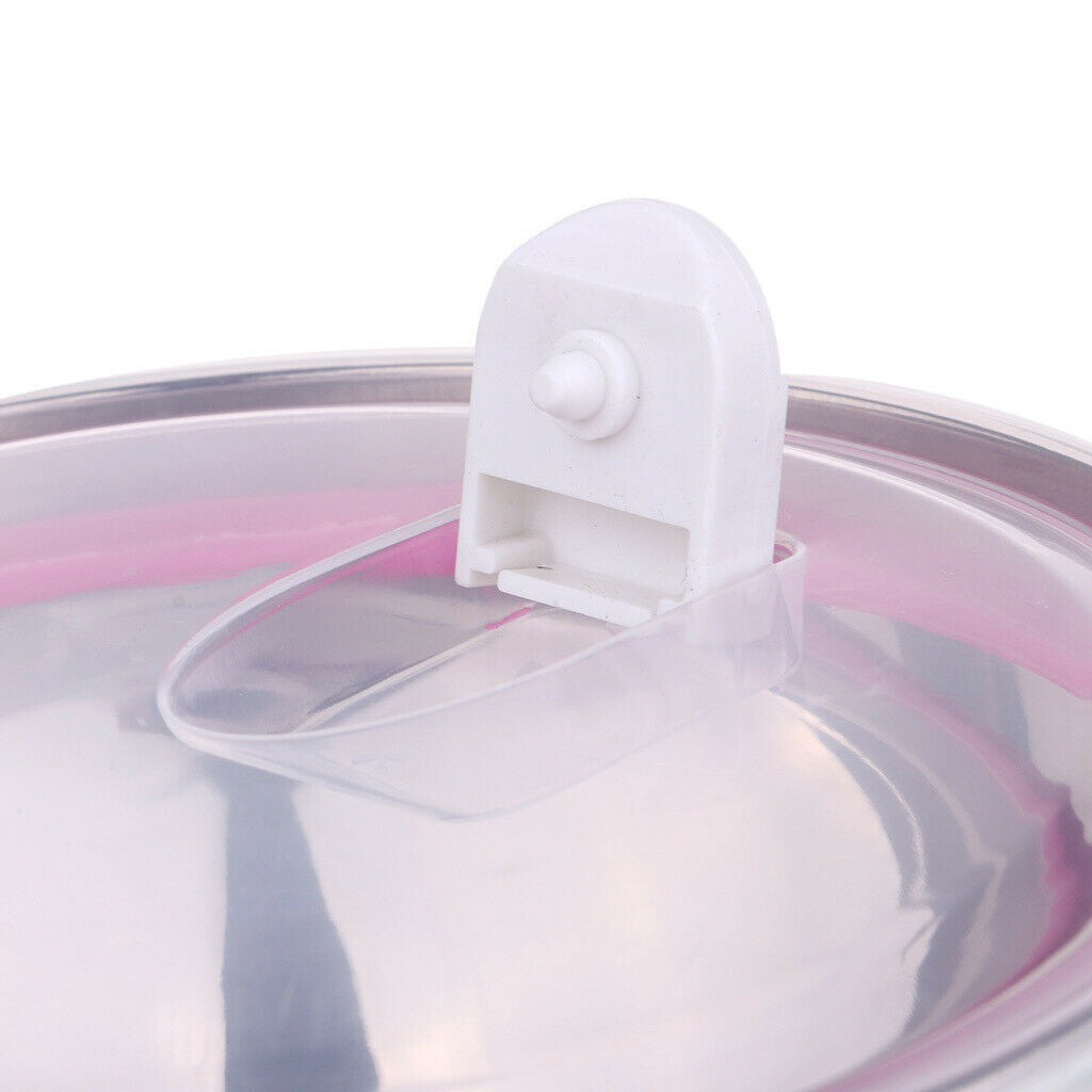 Insulated Food Container Thermal Round Bowl Lunch Dinner Box Picnic Green