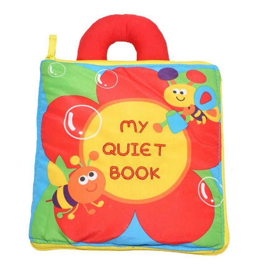 Early Development Cognitive Infant My Calm Bookes baby Activity Cloth Book