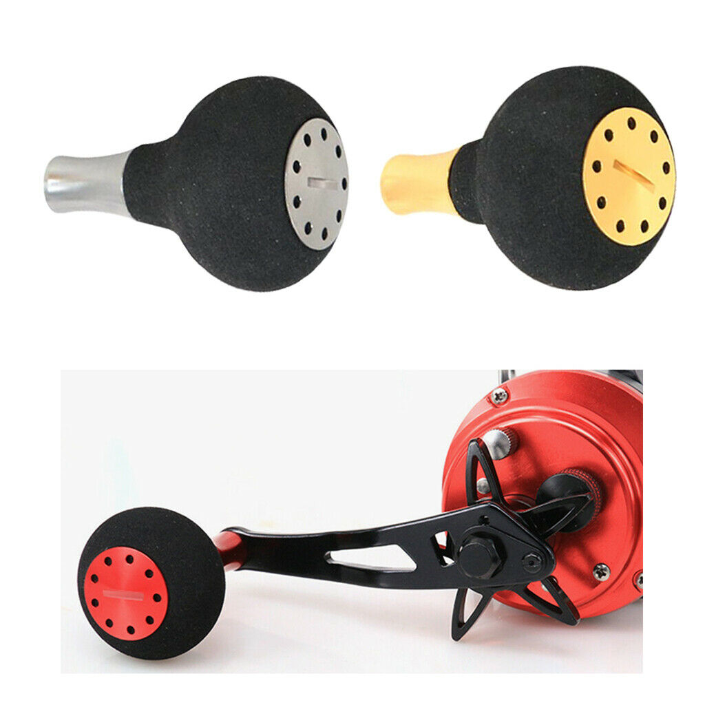 Set Of 2 Baitcasting Fishing Reels Handle Knob For Fishing In