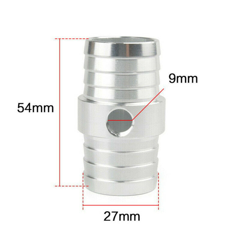 1-1/4" Hose w/ 1/8" NPT Steam Port Adapter Top Radiator LS Swap Coolant 1pc