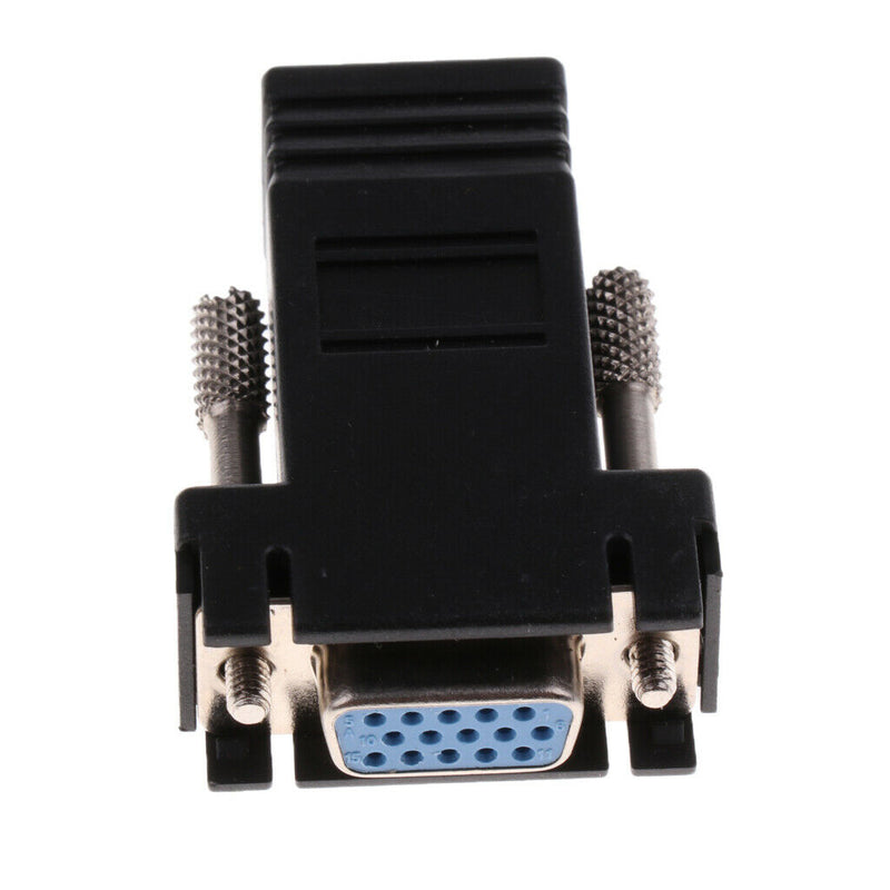 1 Piece VGA Female Extension Adapter Connector for CAT5 / CAT6 /  Cable