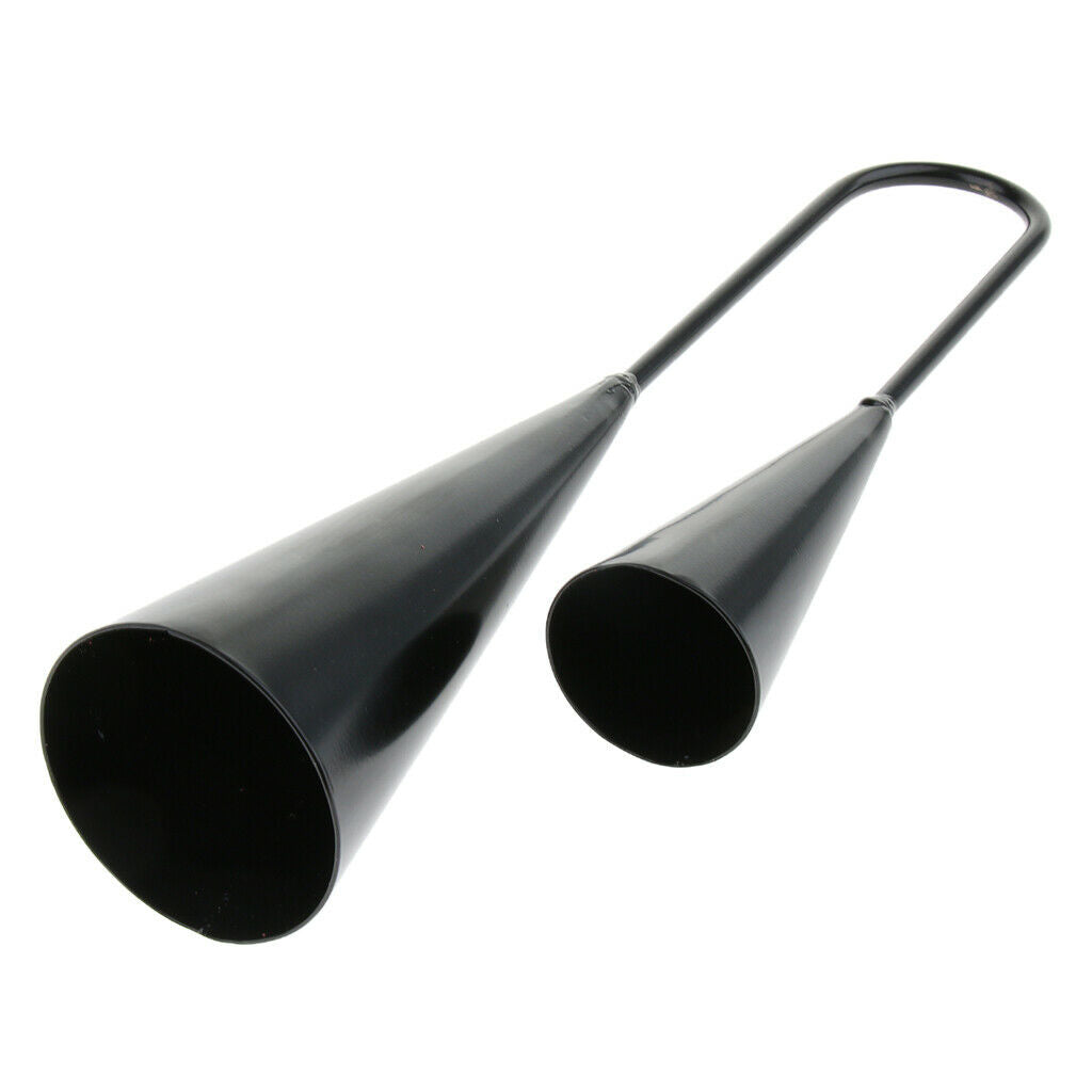 1 Piece Double Tone Metal Bell Cowbell Cow Bell Percussion Instrument